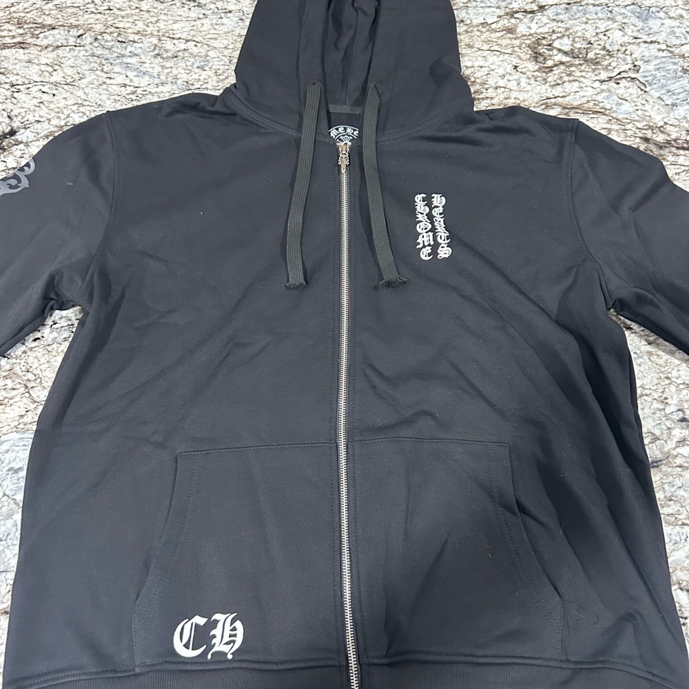 Chrome Hearts Black Hoodie Sweater